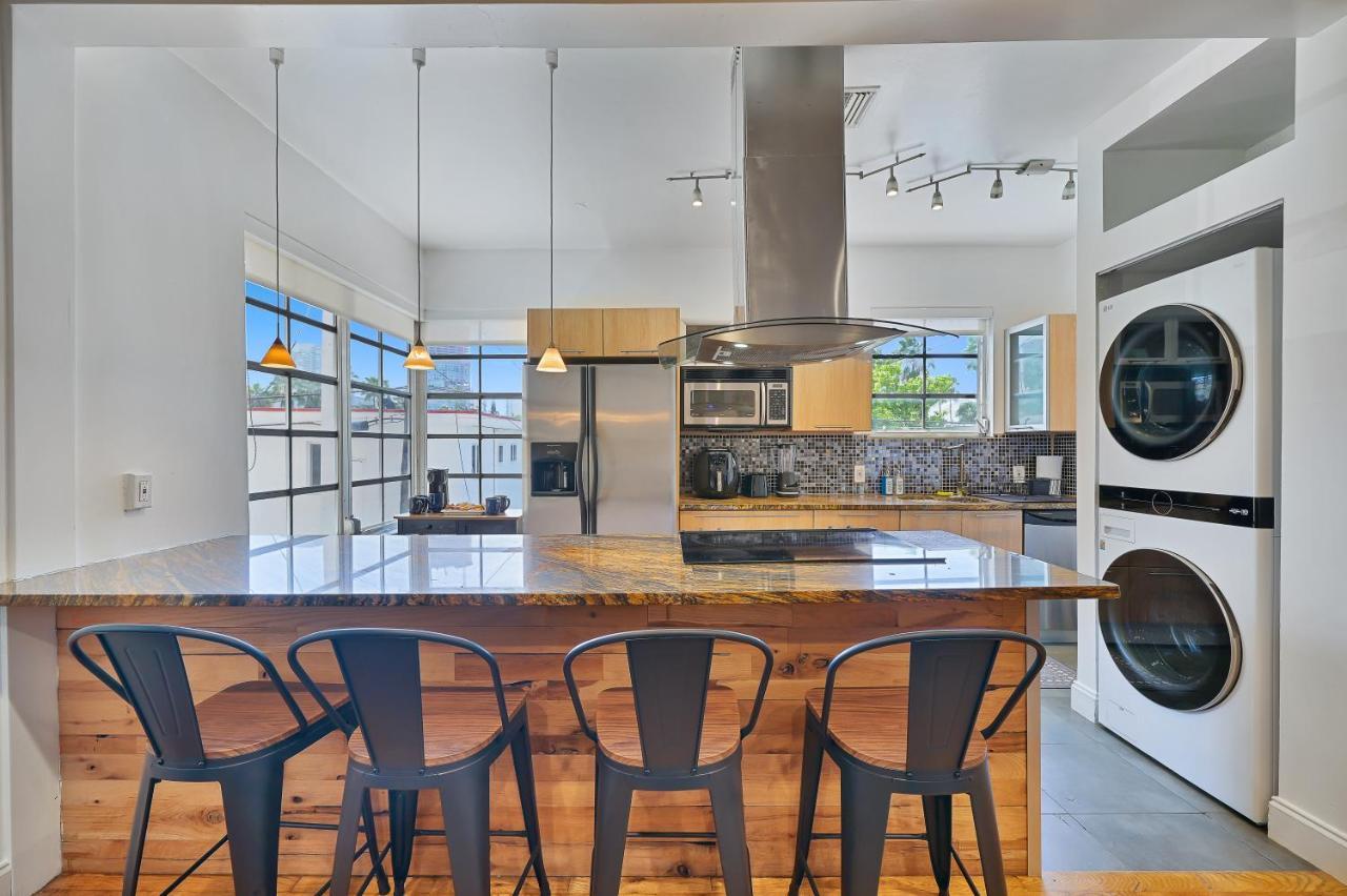 Apartamento Large & Bright Sleep Up To 8 Only 2Min From Ocean! Miami Beach Exterior foto